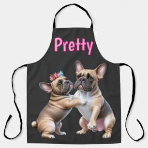 French Bulldog Love  French Bulldog Apron