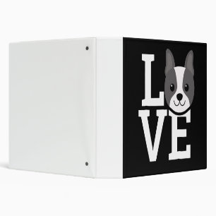 French Bulldog Love Frenchie Good Gift Dog Lover Binder