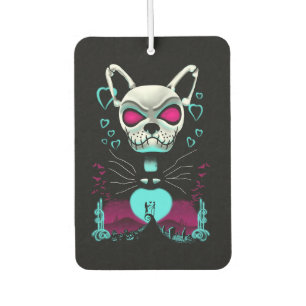 French Bulldog Love Halloween Pumpkin Gift Air Freshener