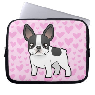 French Bulldog Love Laptop Sleeve