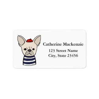 French Bulldog Lover Custom Mail Return Address