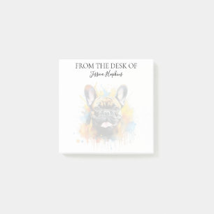 French Bulldog Lover Monogrammed Notes