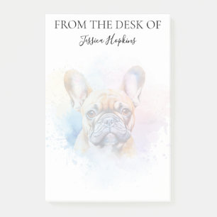 French Bulldog Lover Monogrammed Notes