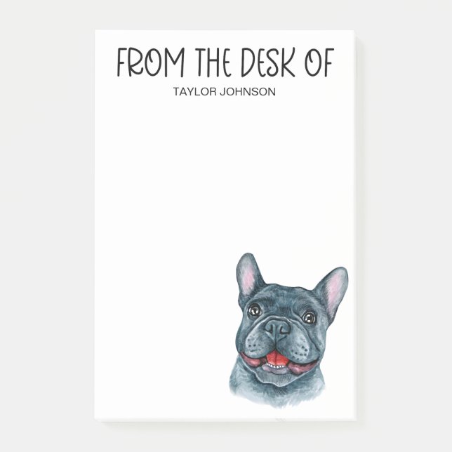 French Bulldog Lover Post-it Notes (Front)