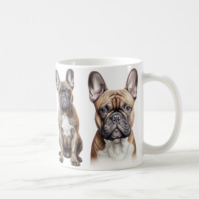 French Bulldog lovers coffee mug (Right)