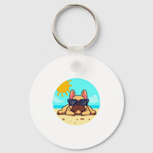 French Bulldog Lovers Keychain