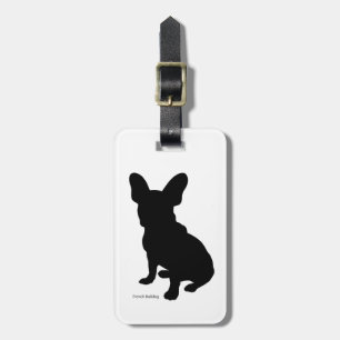 French bulldog luggage tag french bulldog Luggage