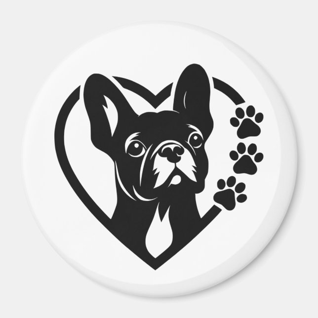 French Bulldog Magnet (Front)