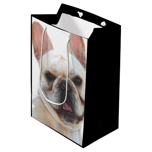 French Bulldog Medium Gift Bag (Front Angled)