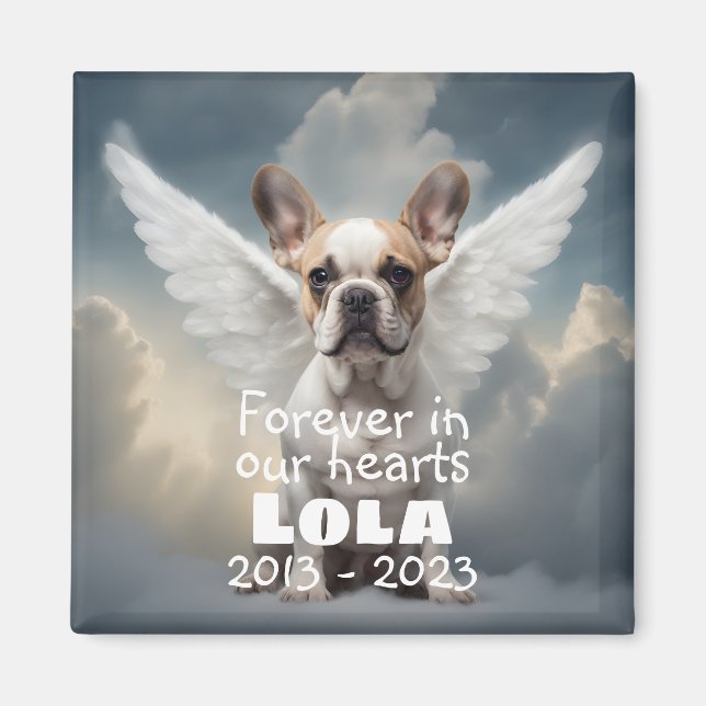 French Bulldog Memorial Magnet (Front)