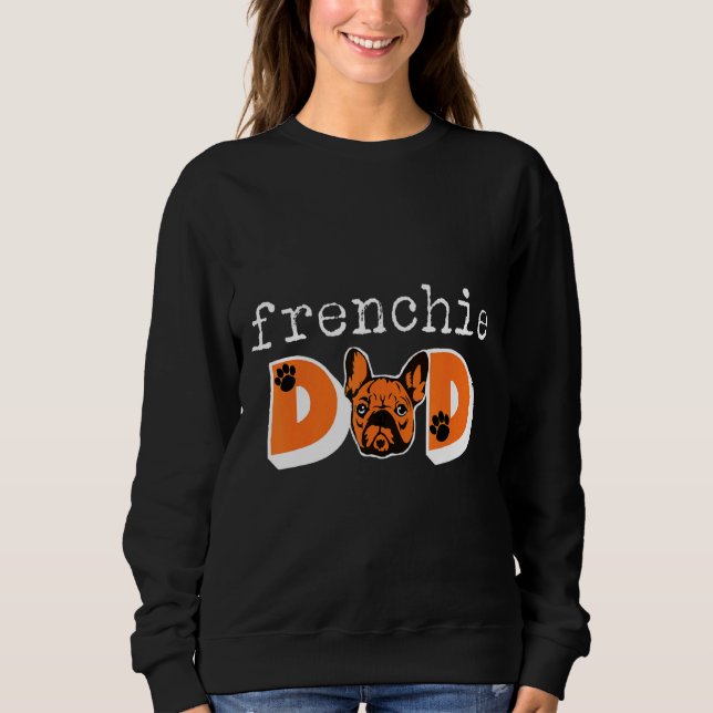 French Bulldog Men Sweatshirt (Front)