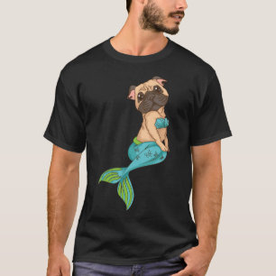 French Bulldog Mermaid T-Shirt