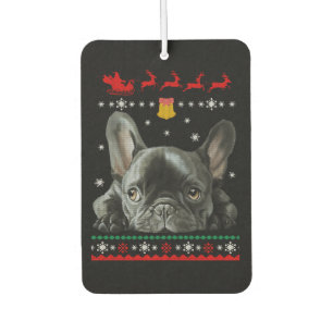 French Bulldog   Merry Christmas With Frenchie Air Freshener