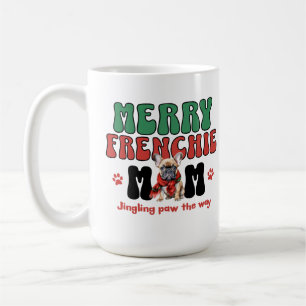 French Bulldog Mom Christmas Coffee Mug