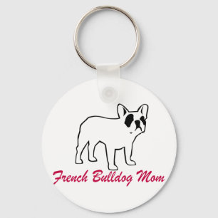 French Bulldog Mom Keychain