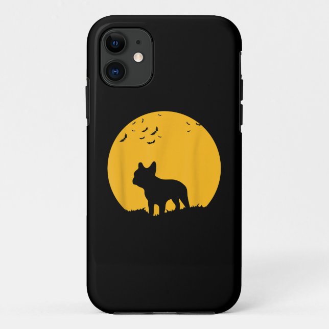 French Bulldog Moon  Halloween Inspired Design Case-Mate iPhone Case (Back)