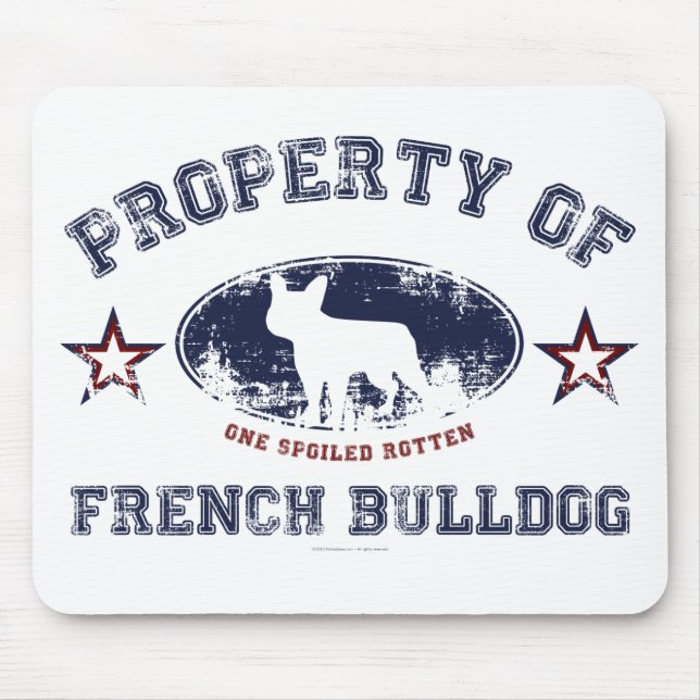 French Bulldog Mouse Pad (Front)