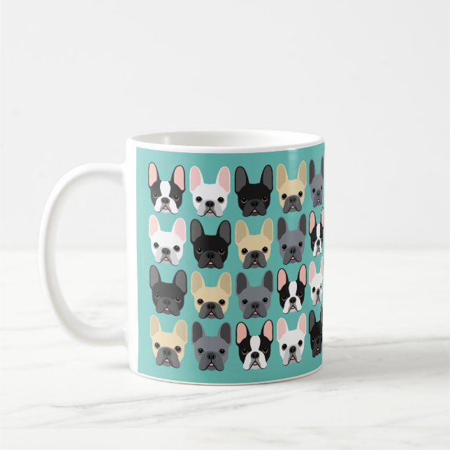 French Bulldog Mugs (Left)