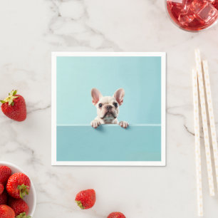 French Bulldog Napkin