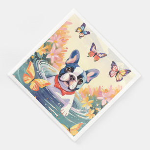 French Bulldog Napkins