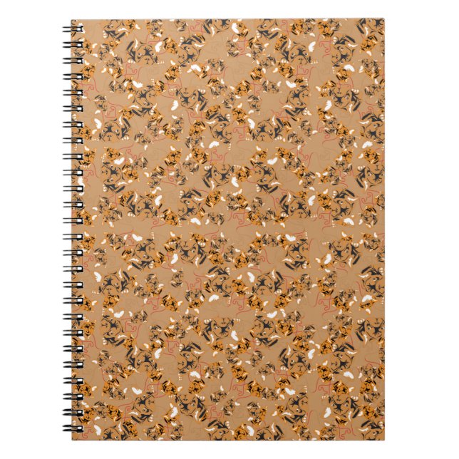 French Bulldog Notebook (Front)