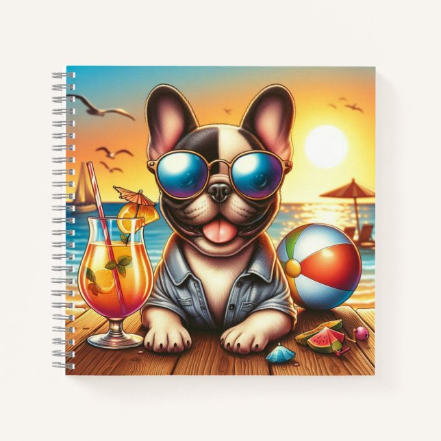 French Bulldog Notebook (Front)