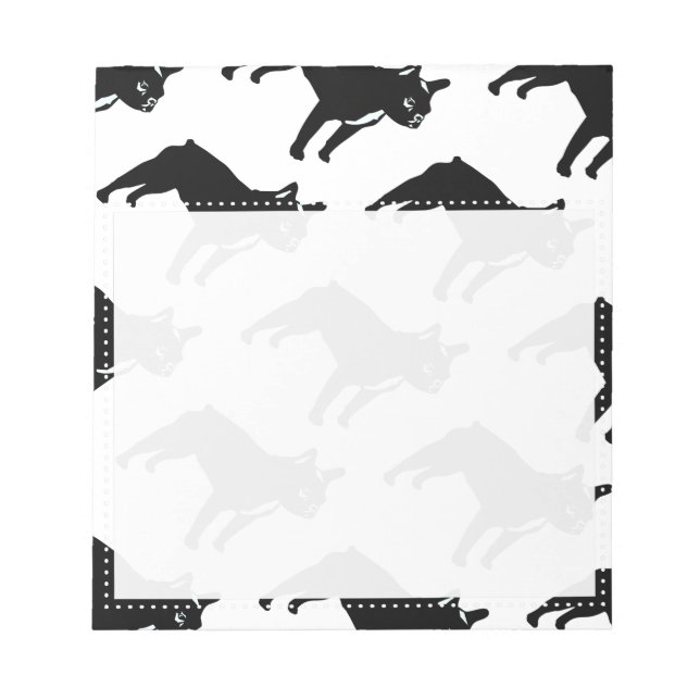 French Bulldog Notepad (Front)