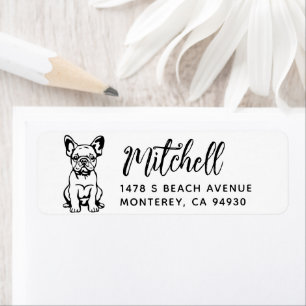 French Bulldog Owner Return Address Dog Owner