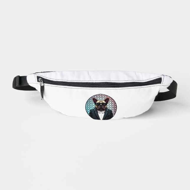 French Bulldog Party Man Fanny Pack (Front)