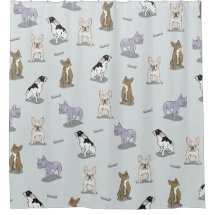 French bulldog pattern