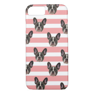 French bulldog pattern Case-Mate iPhone case