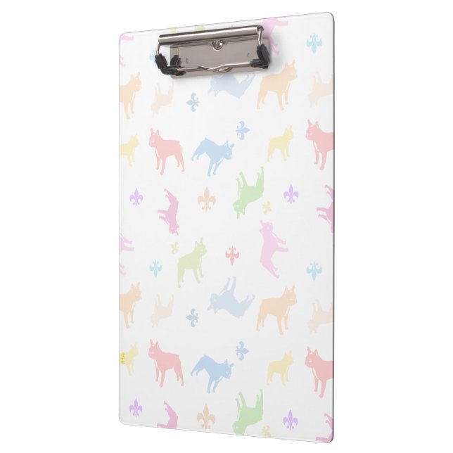 French Bulldog Pattern Clipboard (Left)