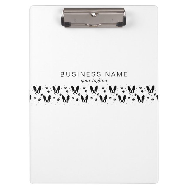French bulldog pattern clipboard (Front)