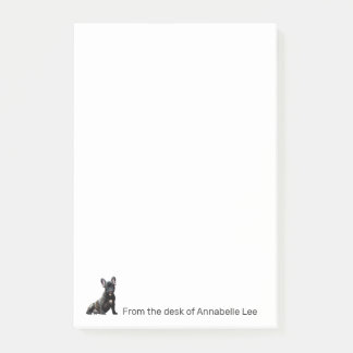 French Bulldog Personalize Post-it Notes