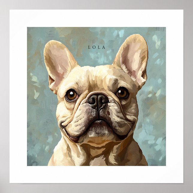 French Bulldog Personalized Print (Front)