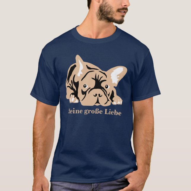 French Bulldog personalized  T-Shirt (Front)