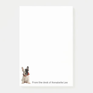French Bulldog Personnaliser les notes post-it