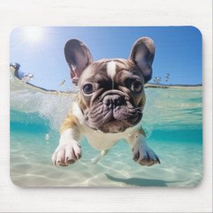 French Bulldog Pet Dog Animal Fun Play Mouse Pad