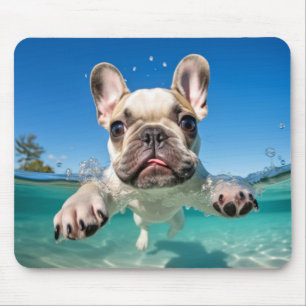 French Bulldog Pet Dog Animal Fun Play Mouse Pad