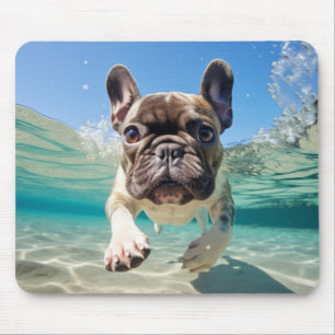 French Bulldog Pet Dog Animal Fun Play Mouse Pad