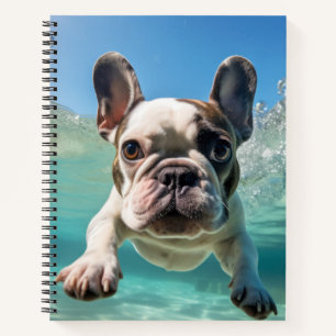 French Bulldog Pet Dog Animal Fun Play Notebook