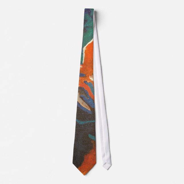 French Bulldog Pet Portrait Tie (Front)