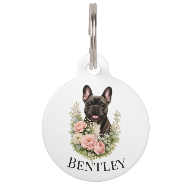 French Bulldog Pet Tag (Front)