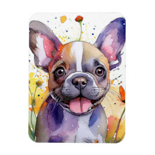 French Bulldog Photo Magnet