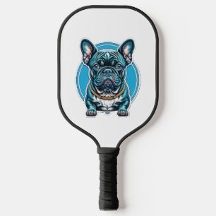 French Bulldog Pickleball Paddle