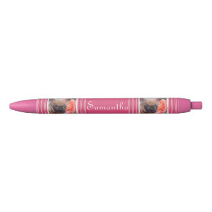 French Bulldog Pink personalized pen