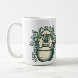 French Bulldog Plant Lover Gift Coffee Mug