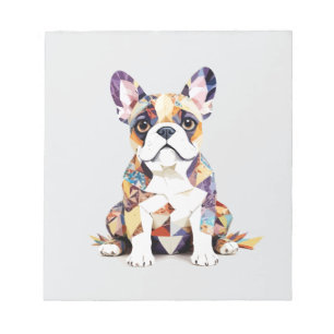 French Bulldog Playful Adorable Fun Joyful Animal Notepad