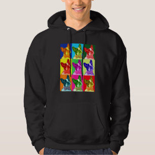 French Bulldog Pop Art Portrait Dogs Hoodie