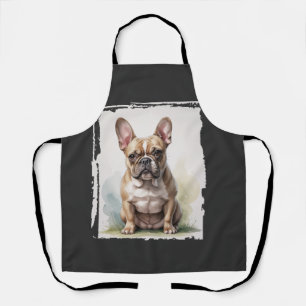 French Bulldog Portrait Apron